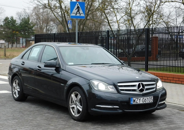 Mercedes-Benz Klasa C cena 45555 przebieg: 202750, rok produkcji 2011 z Dębica małe 326